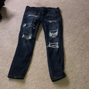 American eagle low rise jeans